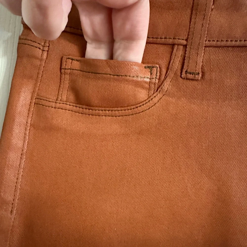 L'Agence Margot High Rise Coated Jean Size 25 NEW - Picture 5 of 10